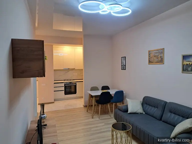 Двухкомнатная квартира на Сабуртало — 850 USD/мес | Tbilisi Homes