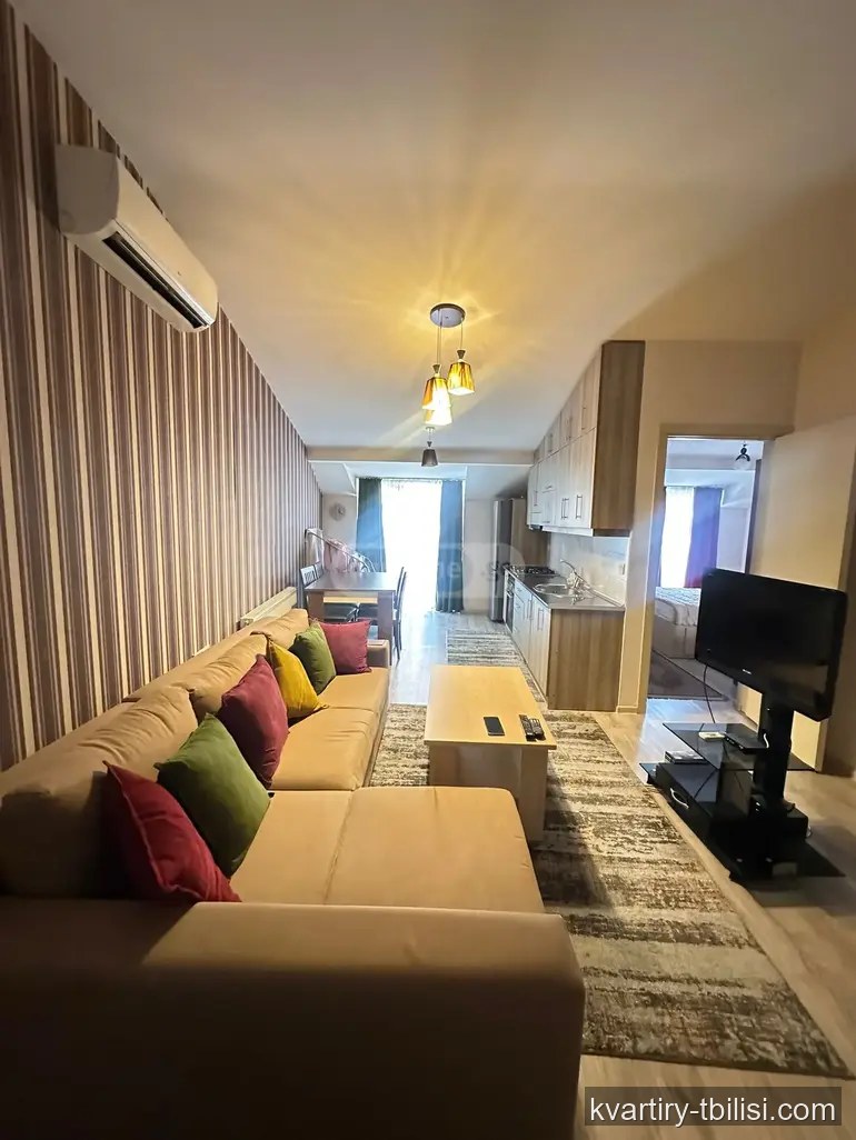 2-bedroom Apartment for rent in Saburtalo, Tbilisi, 54 sqm, floor 6/6 — 600 USD/month | Tbilisi Homes