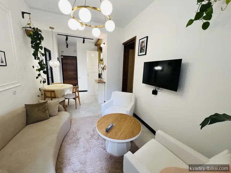 Двухкомнатная квартира на Сабуртало — 650 USD/мес | Tbilisi Homes