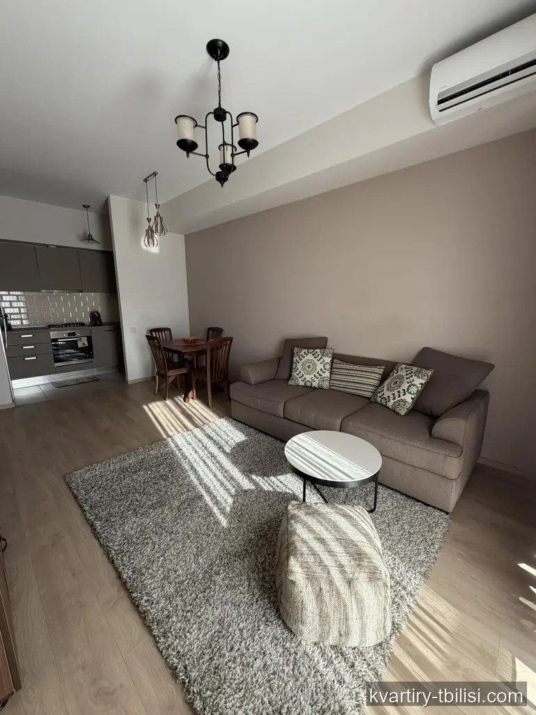 Двухкомнатная квартира на Сабуртало — 700 USD/мес | Tbilisi Homes