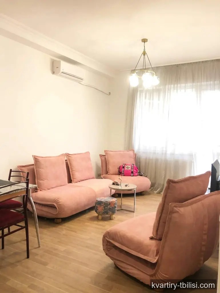 Двухкомнатная квартира на Сабуртало — 550 USD/мес | Tbilisi Homes