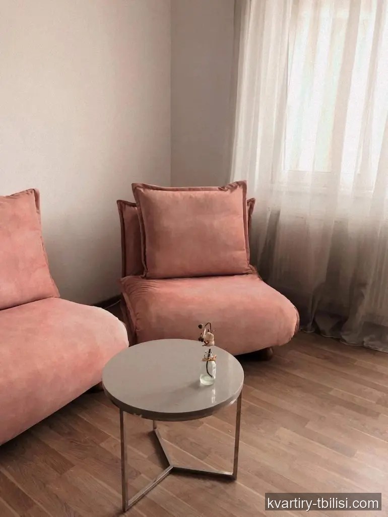 Двухкомнатная квартира на Сабуртало — 550 USD/мес | Tbilisi Homes