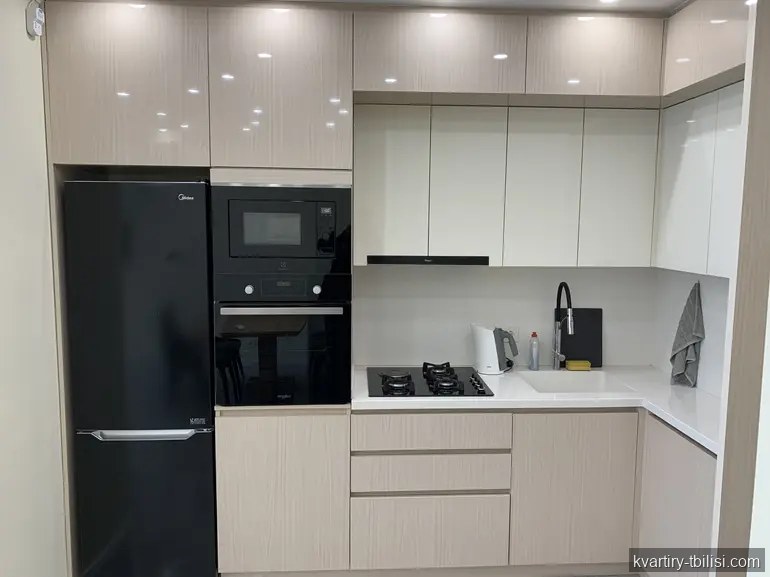 2-bedroom Apartment for rent in Saburtalo, Tbilisi, 61 sqm, floor 22/23 — 1 200 USD/month | Tbilisi Homes