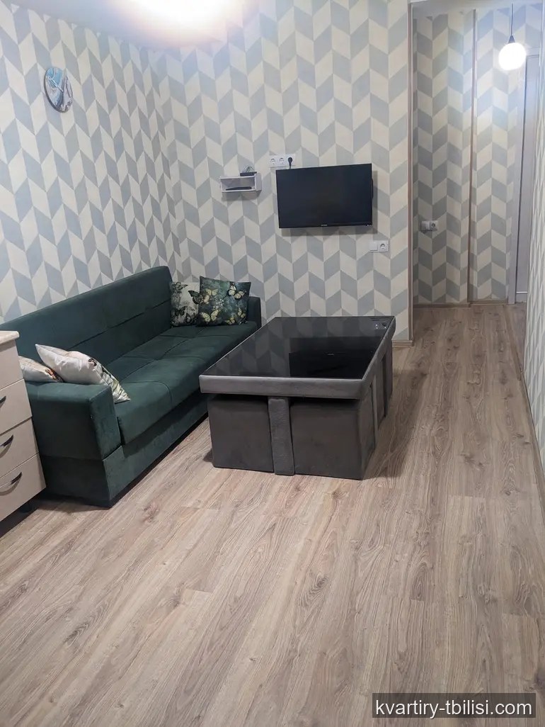 Двухкомнатная квартира на Сабуртало — 400 USD/мес | Tbilisi Homes