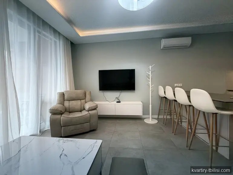 Двухкомнатная квартира на Сабуртало — 1 500 USD/мес | Tbilisi Homes