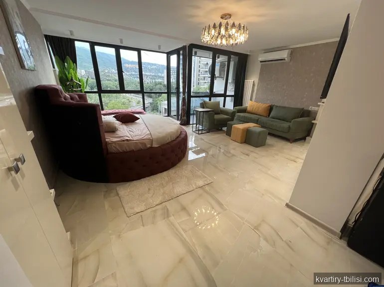 Двухкомнатная квартира на Сабуртало — 1 100 USD/мес | Tbilisi Homes