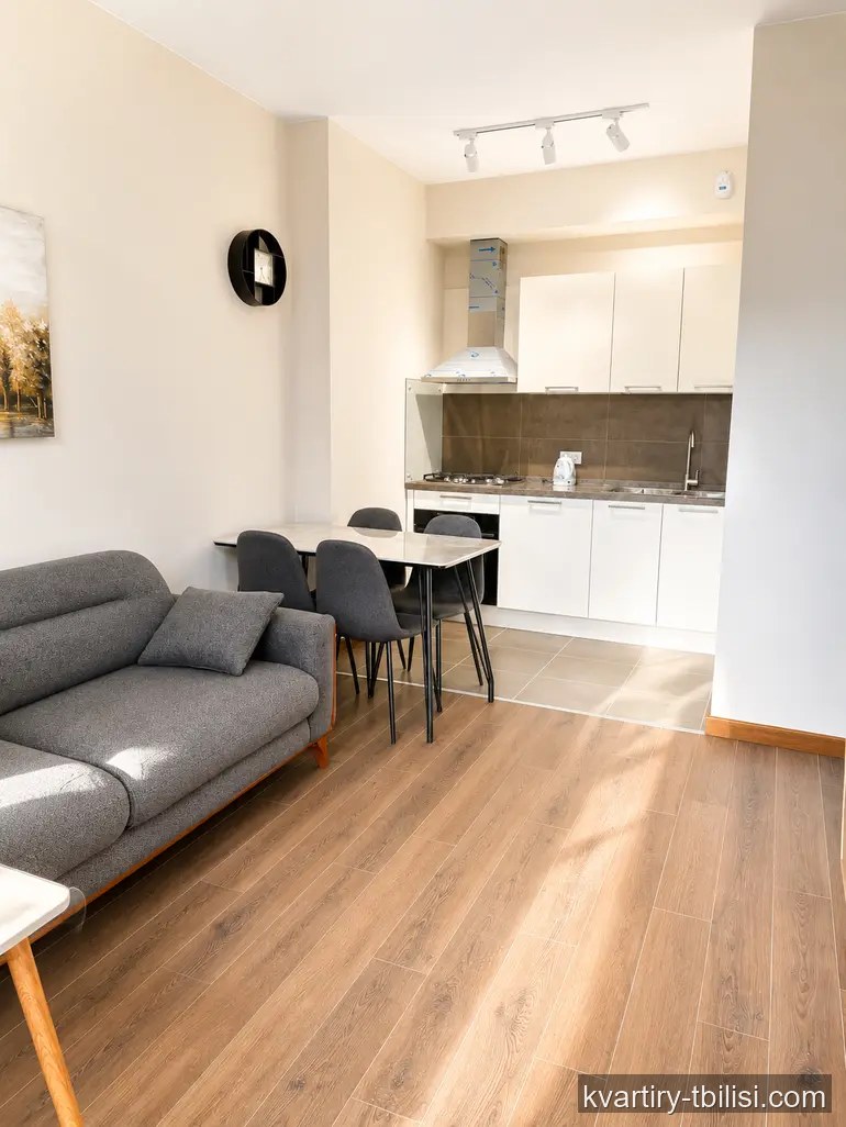 2-bedroom Apartment for rent in Saburtalo, Tbilisi, 45 sqm, floor 17/29 — 950 USD/month | Tbilisi Homes
