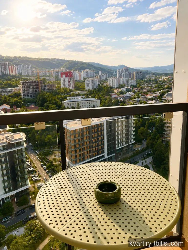 2-bedroom Apartment for rent in Saburtalo, Tbilisi, 45 sqm, floor 17/29 — 950 USD/month | Tbilisi Homes