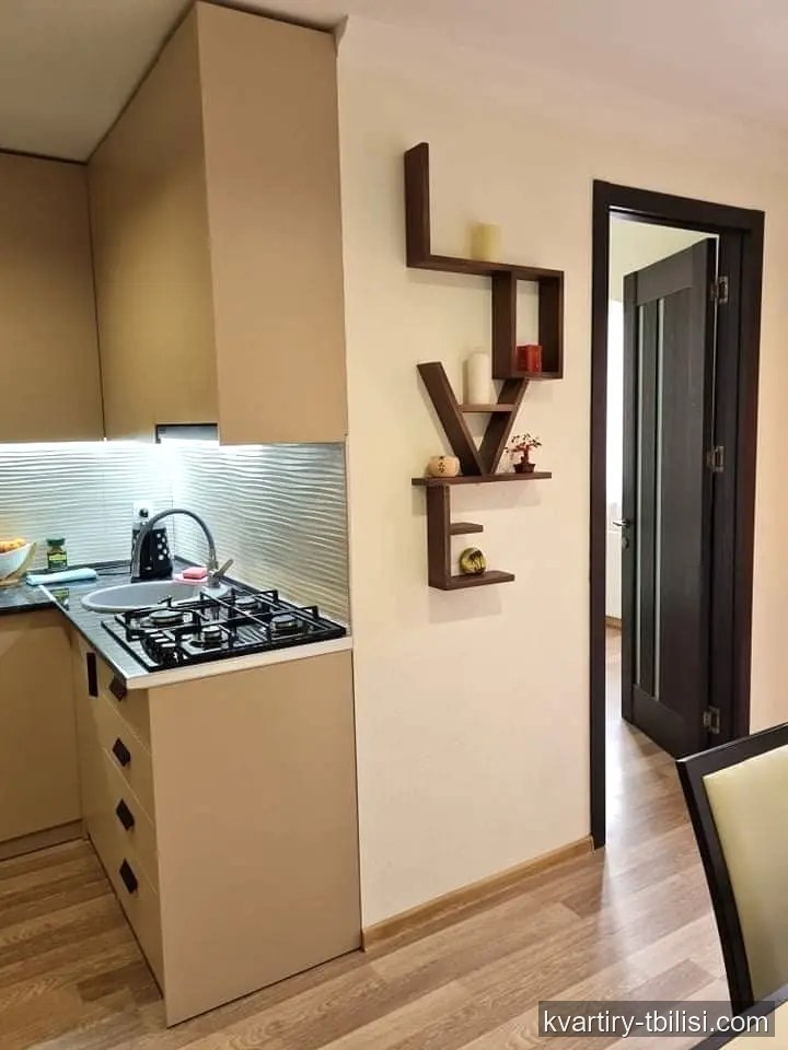 2-bedroom Apartment for rent in Saburtalo, Tbilisi, 43 sqm, floor 4/8 — 550 USD/month | Tbilisi Homes