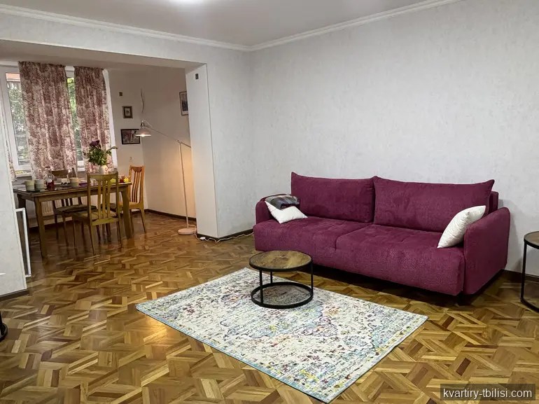Двухкомнатная квартира на Сабуртало — 700 USD/мес | Tbilisi Homes