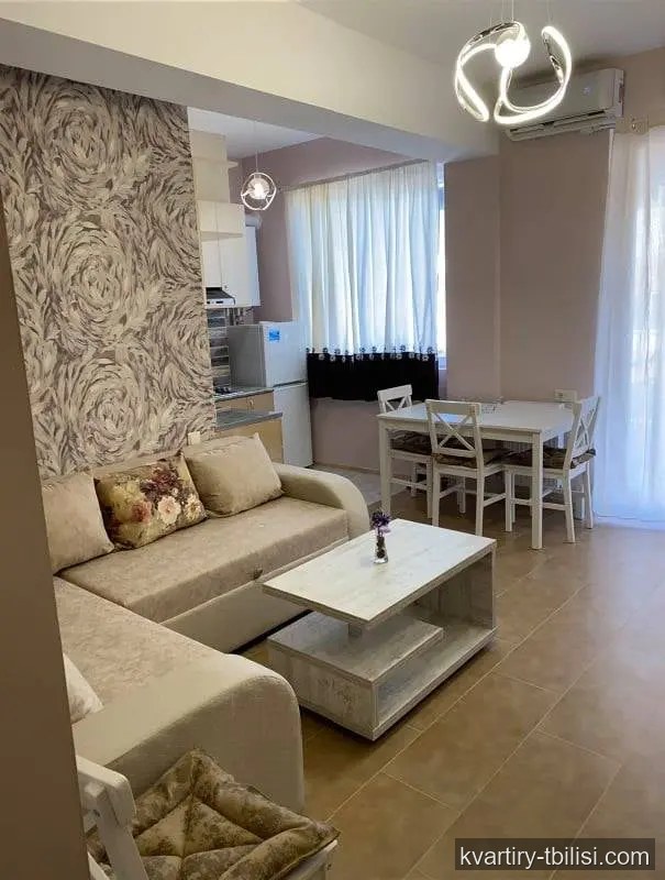 2-bedroom Apartment for rent in Saburtalo, Tbilisi, 46.5 sqm, floor 6/8 — 569 USD/month | Tbilisi Homes