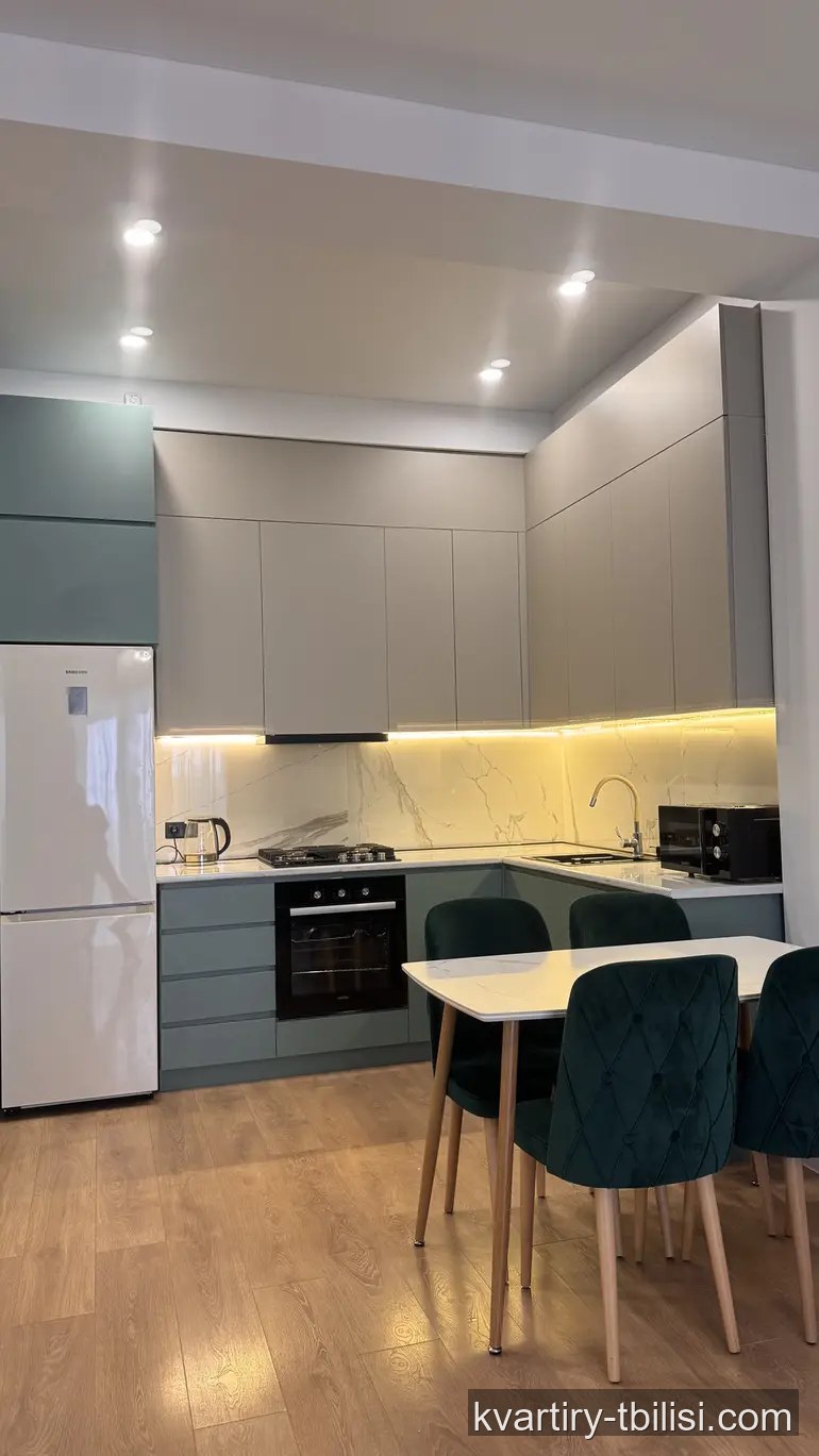 Двухкомнатная квартира на Сабуртало — 700 USD/мес | Tbilisi Homes