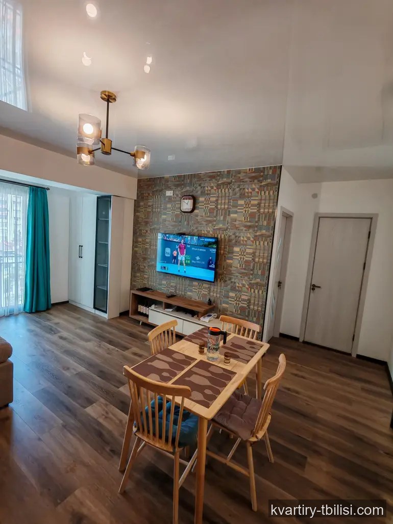 2-bedroom Apartment for rent in Saburtalo, Tbilisi, 50 sqm, floor 12/14 — 700 USD/month | Tbilisi Homes