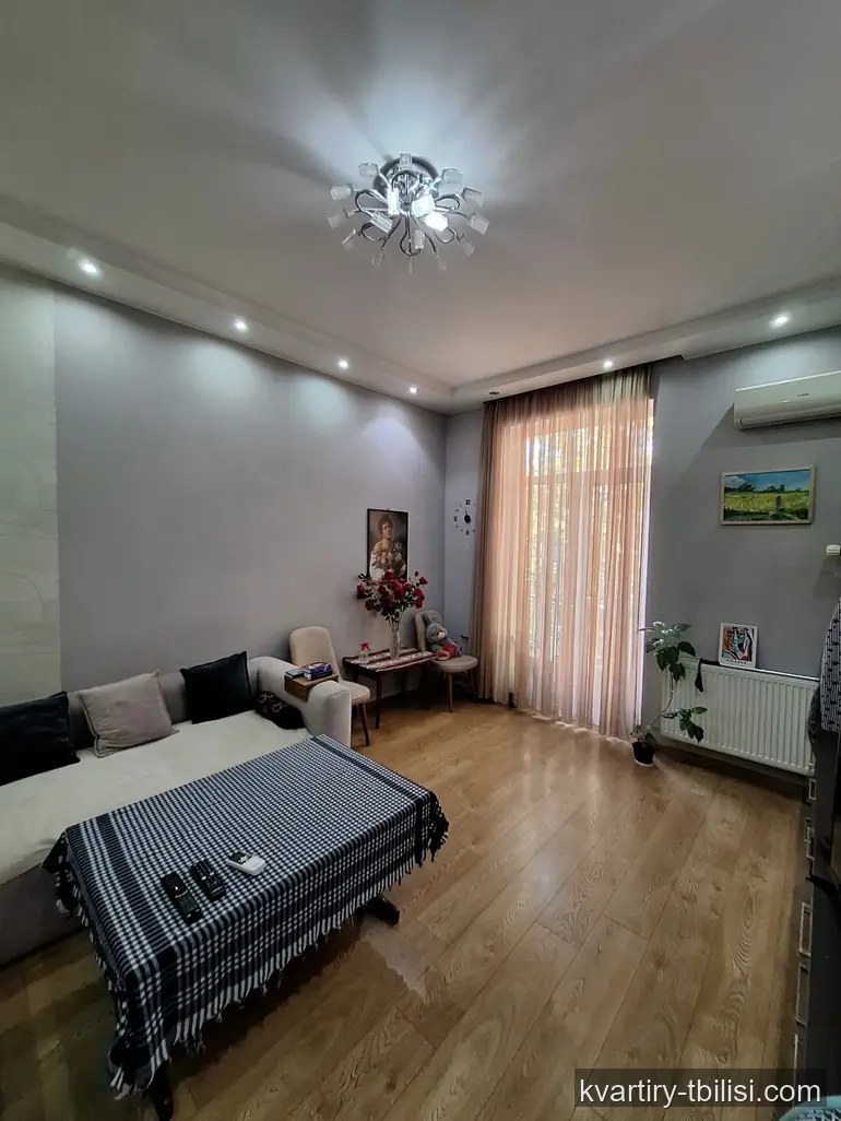 2-bedroom Apartment for rent in Saburtalo, Tbilisi, 55 sqm, floor 5/7 — 700 USD/month | Tbilisi Homes
