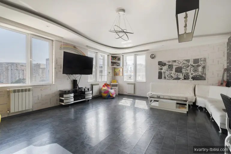 Двухкомнатная квартира на Сабуртало — 1 000 USD/мес | Tbilisi Homes