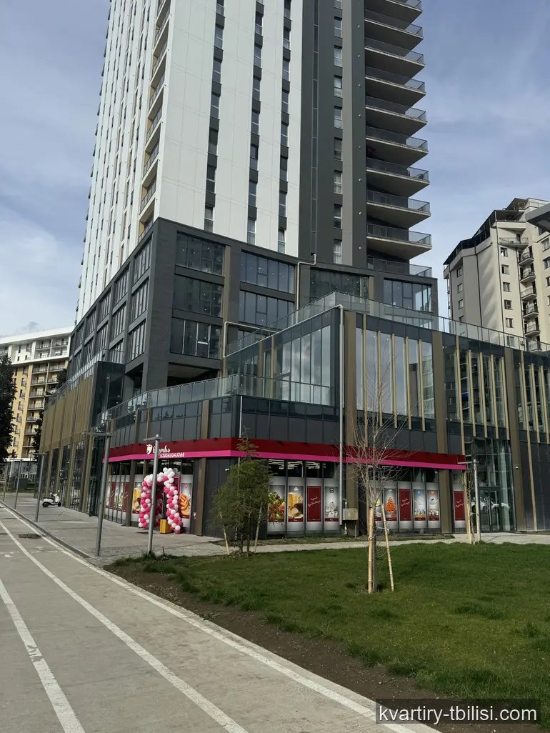 2-bedroom Apartment for rent in Saburtalo, Tbilisi, 45 sqm, floor 15/29 — 800 USD/month | Tbilisi Homes