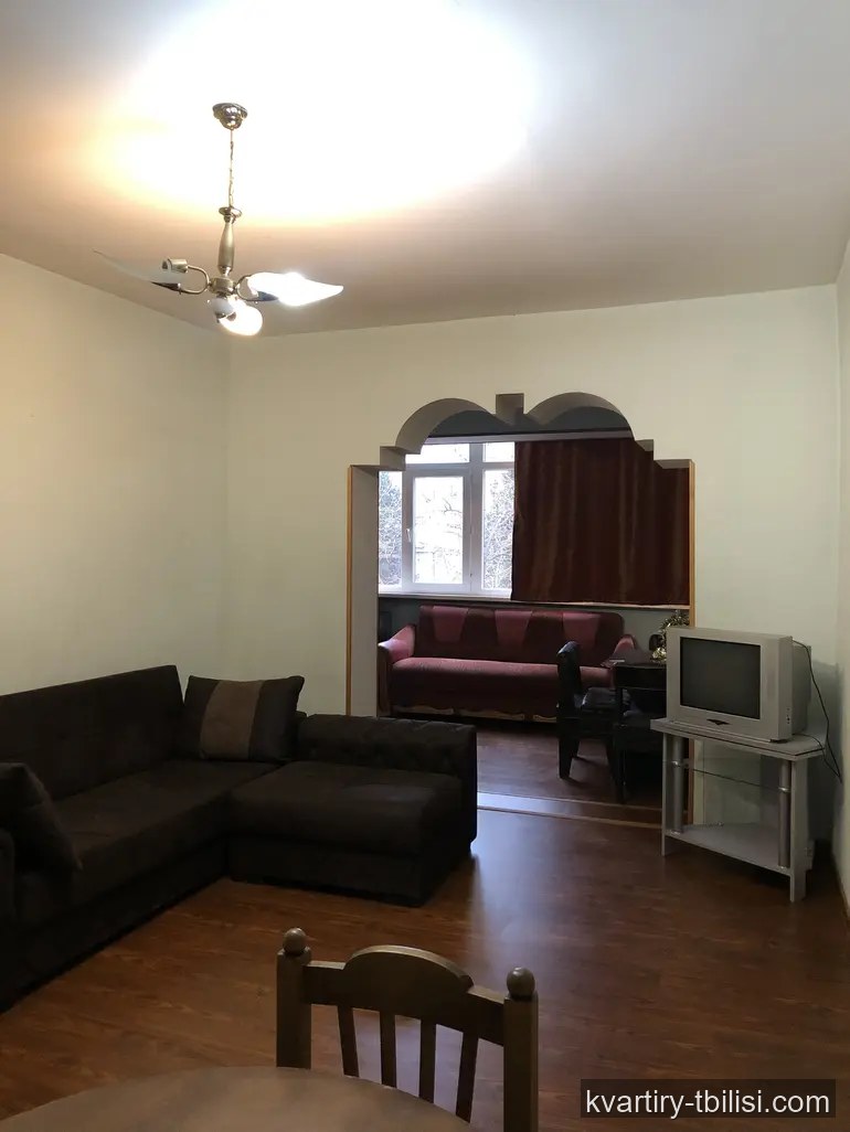 3-bedroom Apartment for rent in Saburtalo, Tbilisi, 95 sqm, floor 4/8 — 700 USD/month | Tbilisi Homes