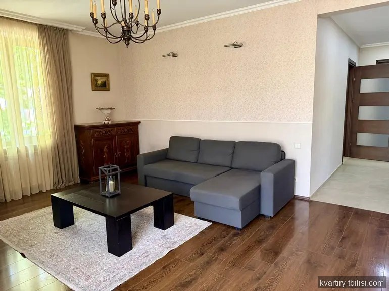 Трёхкомнатная квартира на Сабуртало — 1 000 USD/мес | Tbilisi Homes