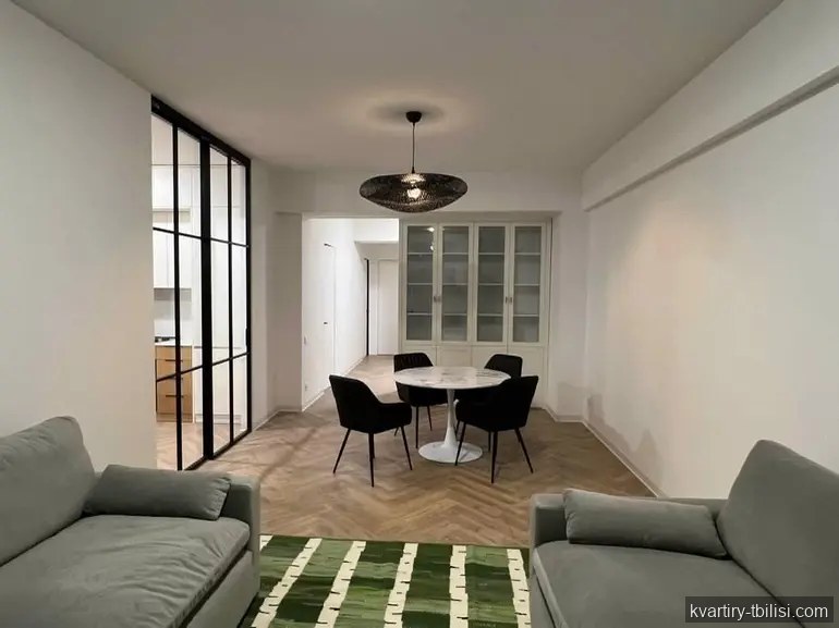 3-bedroom Apartment for rent in Saburtalo, Tbilisi, 121 sqm, floor 9/11 — 1 700 USD/month | Tbilisi Homes