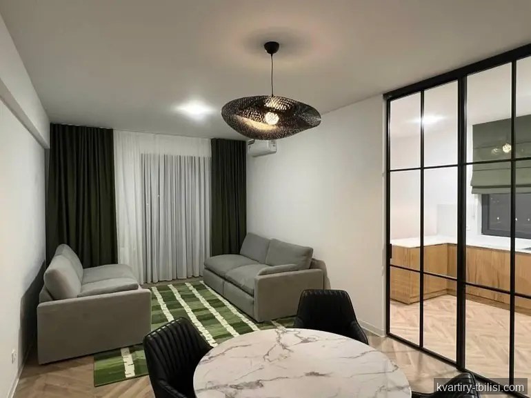 3-bedroom Apartment for rent in Saburtalo, Tbilisi, 121 sqm, floor 9/11 — 1 700 USD/month | Tbilisi Homes