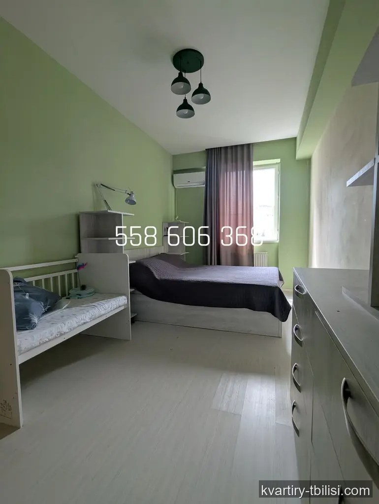 Трёхкомнатная квартира на Сабуртало — 600 USD/мес | Tbilisi Homes