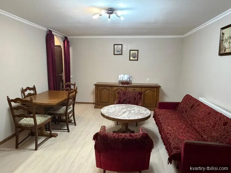 Трёхкомнатная квартира на Сабуртало — 800 USD/мес | Tbilisi Homes