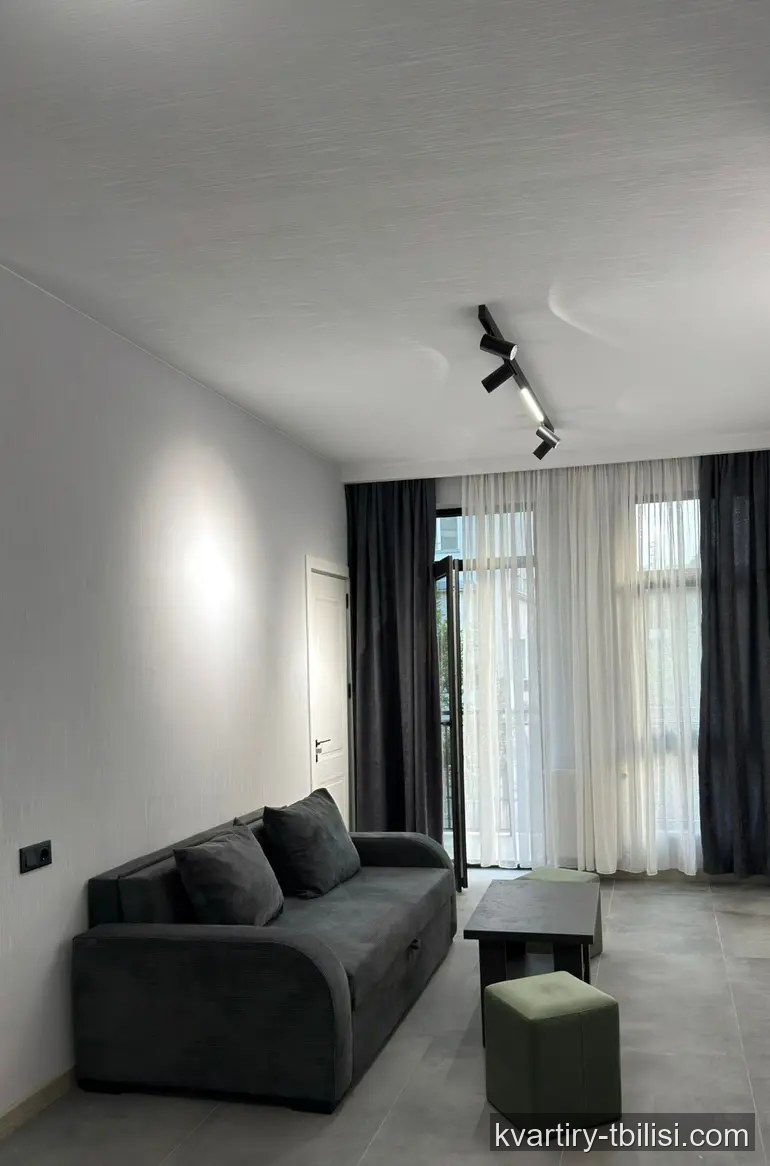 Трёхкомнатная квартира на Сабуртало — 1 100 USD/мес | Tbilisi Homes