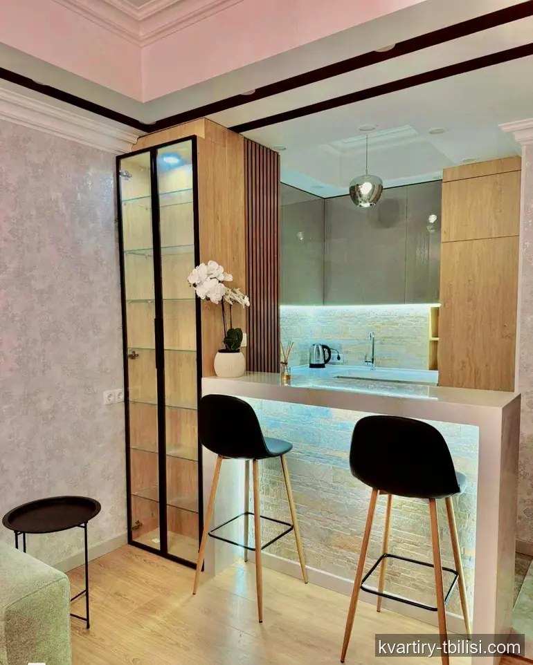 Трёхкомнатная квартира на Сабуртало — 1 450 USD/мес | Tbilisi Homes