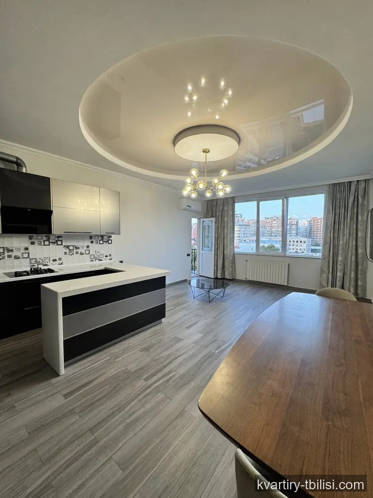 Трёхкомнатная квартира на Сабуртало — 1 600 USD/мес | Tbilisi Homes