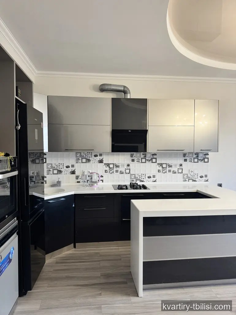 Трёхкомнатная квартира на Сабуртало — 1 600 USD/мес | Tbilisi Homes