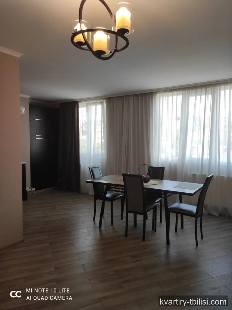 3-bedroom Apartment for rent in Saburtalo, Tbilisi, 100 sqm, floor 12/16 — 900 USD/month | Tbilisi Homes