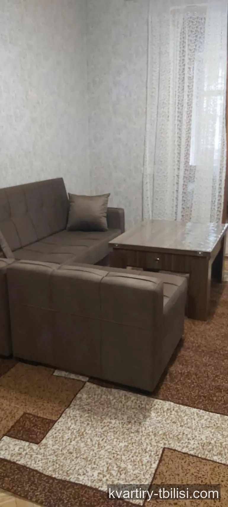 Трёхкомнатная квартира на Сабуртало — 500 USD/мес | Tbilisi Homes