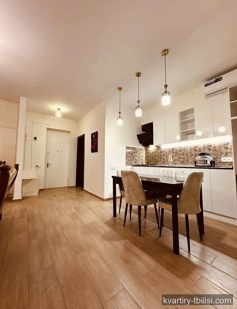 Трёхкомнатная квартира на Сабуртало — 850 USD/мес | Tbilisi Homes