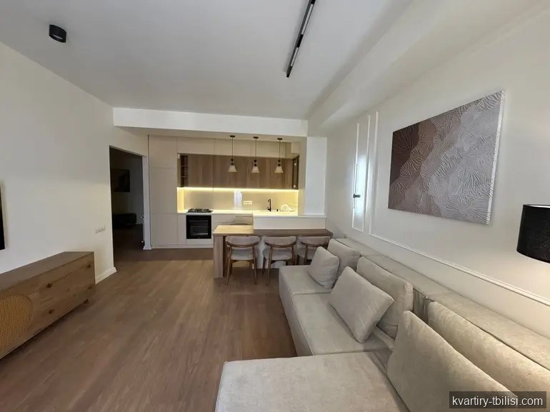 Трёхкомнатная квартира на Сабуртало — 1 700 USD/мес | Tbilisi Homes