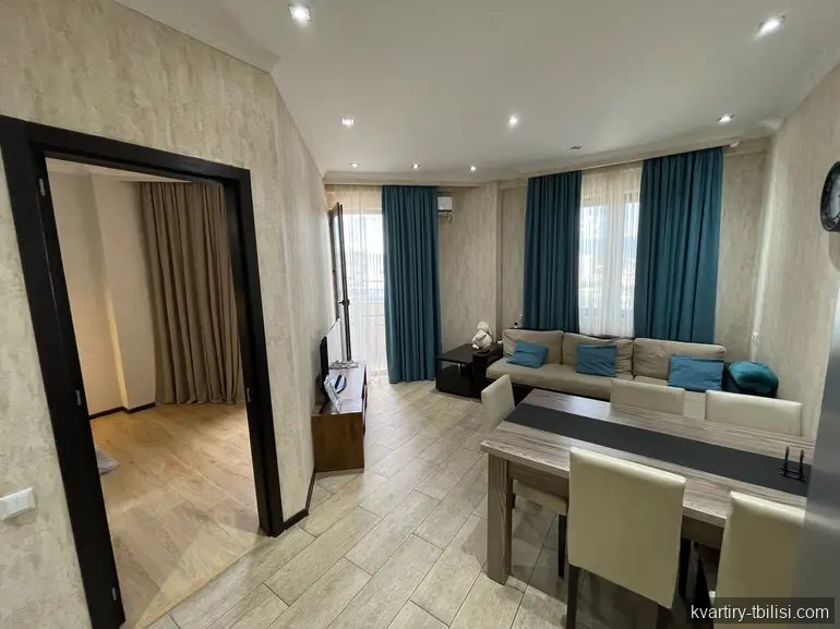 Трёхкомнатная квартира на Сабуртало — 750 USD/мес | Tbilisi Homes