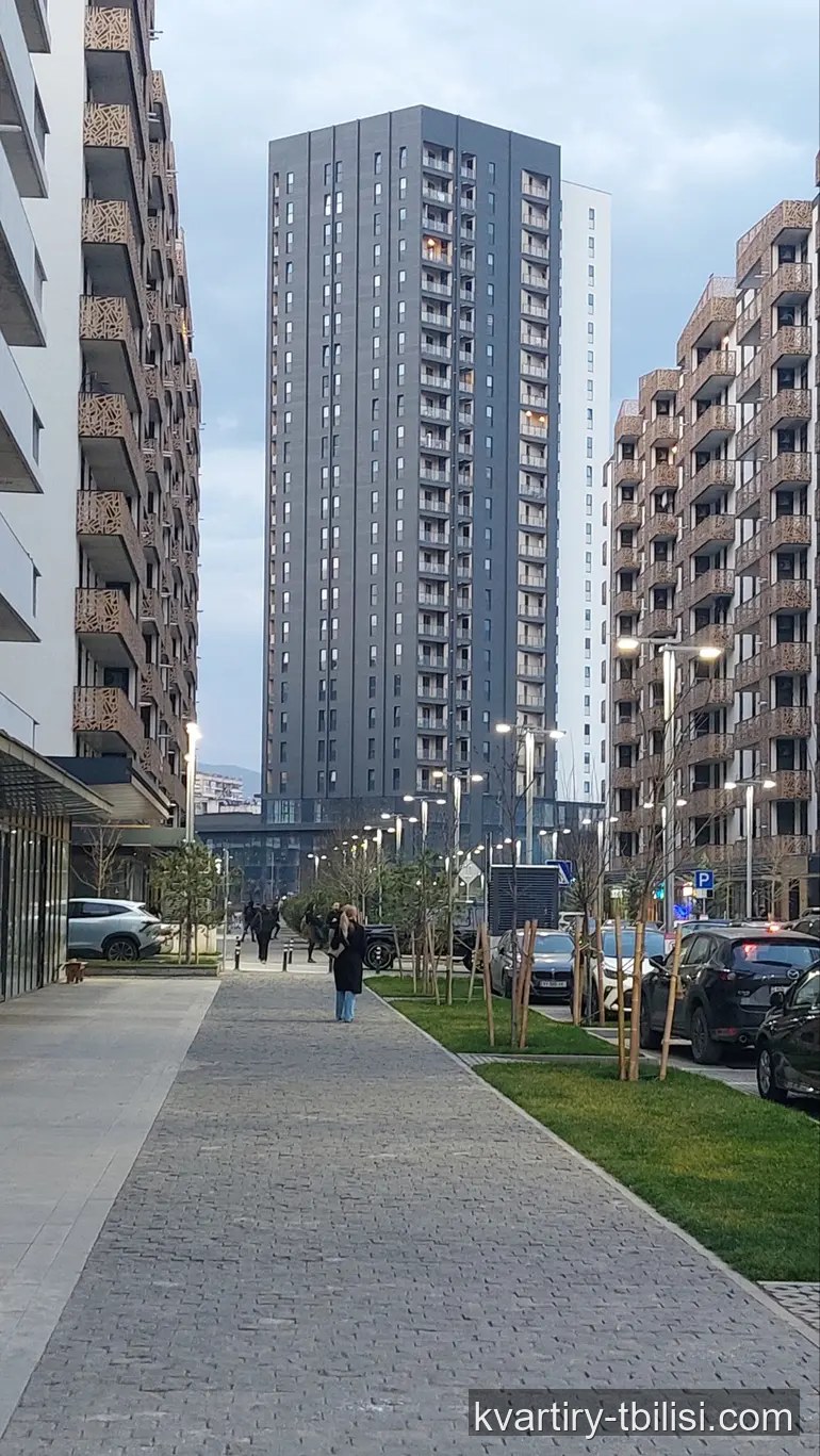 Трёхкомнатная квартира на Сабуртало — 1 200 USD/мес | Tbilisi Homes