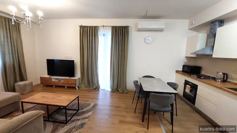 Трёхкомнатная квартира на Сабуртало — 1 200 USD/мес | Tbilisi Homes