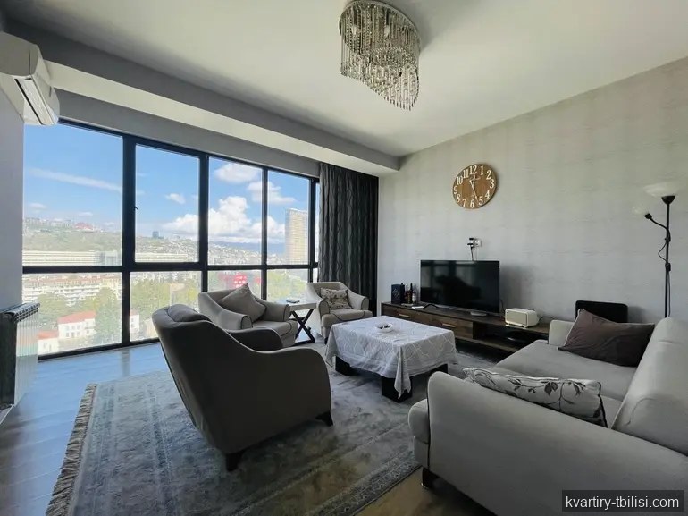 Трёхкомнатная квартира на Сабуртало — 750 USD/мес | Tbilisi Homes