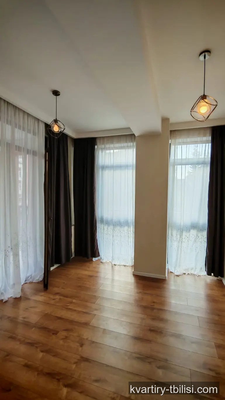 Трёхкомнатная квартира на Сабуртало — 1 000 USD/мес | Tbilisi Homes