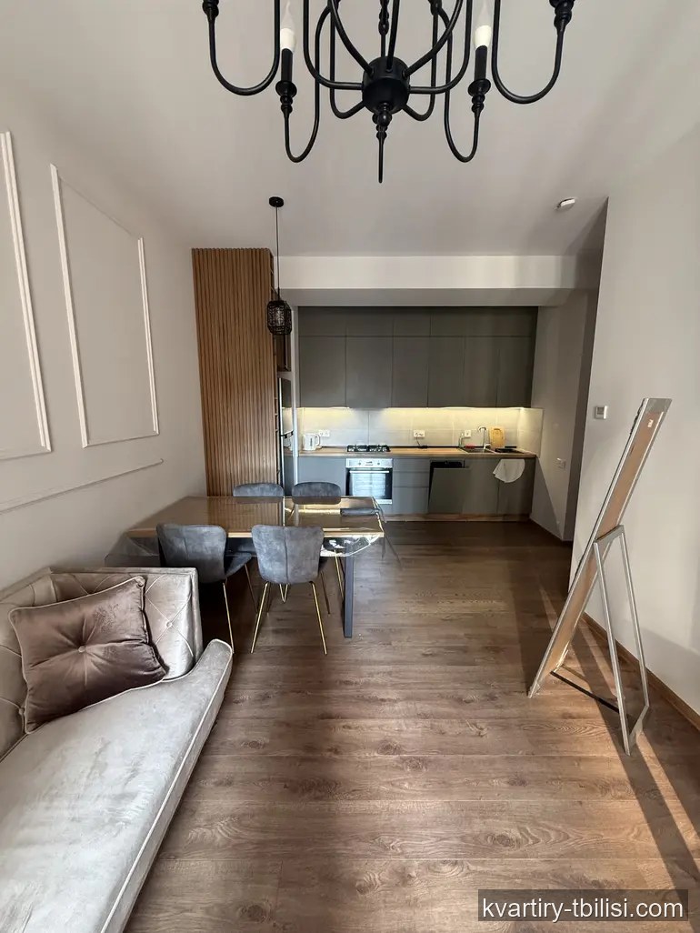 Трёхкомнатная квартира на Сабуртало — 1 000 USD/мес | Tbilisi Homes