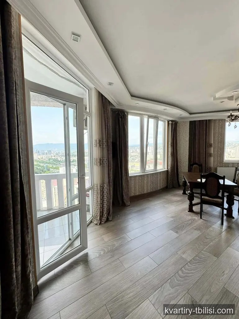 Трёхкомнатная квартира на Сабуртало — 900 USD/мес | Tbilisi Homes