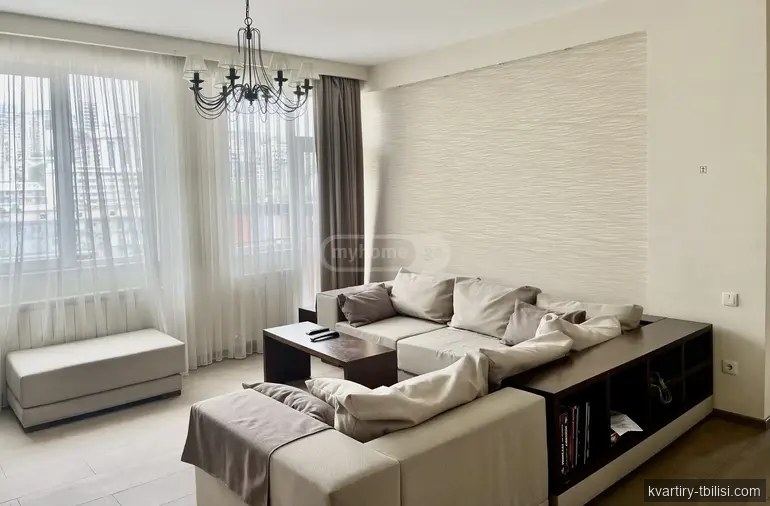Трёхкомнатная квартира на Сабуртало — 1 150 USD/мес | Tbilisi Homes