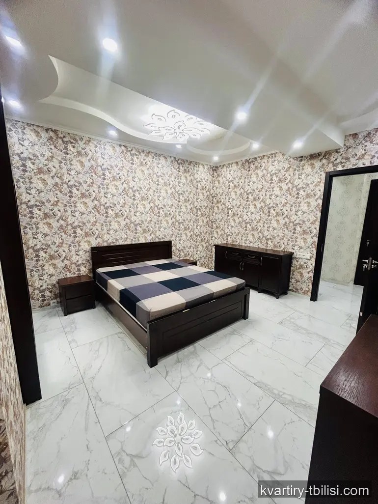 Трёхкомнатная квартира на Сабуртало — 1 000 USD/мес | Tbilisi Homes