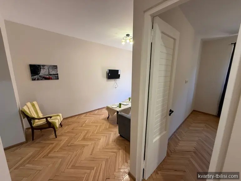 Трёхкомнатная квартира на Сабуртало — 1 000 USD/мес | Tbilisi Homes