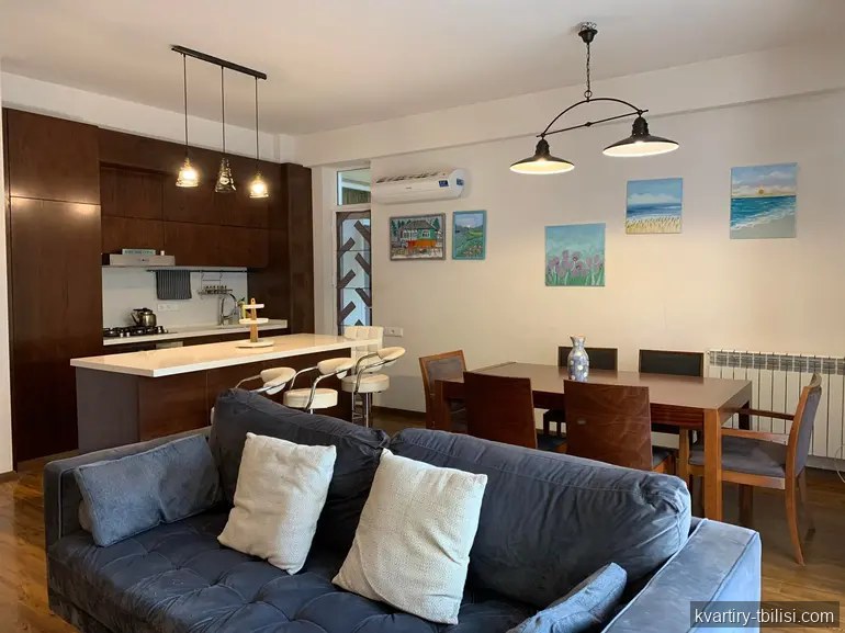 3-bedroom Apartment for rent in Saburtalo, Tbilisi, 120 sqm, floor 2/7 — 1 000 USD/month | Tbilisi Homes