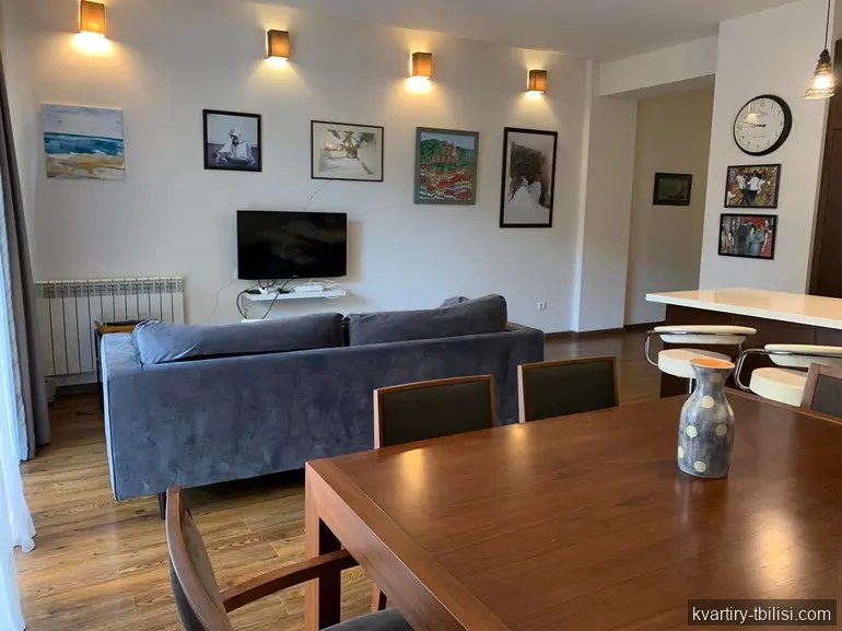 3-bedroom Apartment for rent in Saburtalo, Tbilisi, 120 sqm, floor 2/7 — 1 000 USD/month | Tbilisi Homes