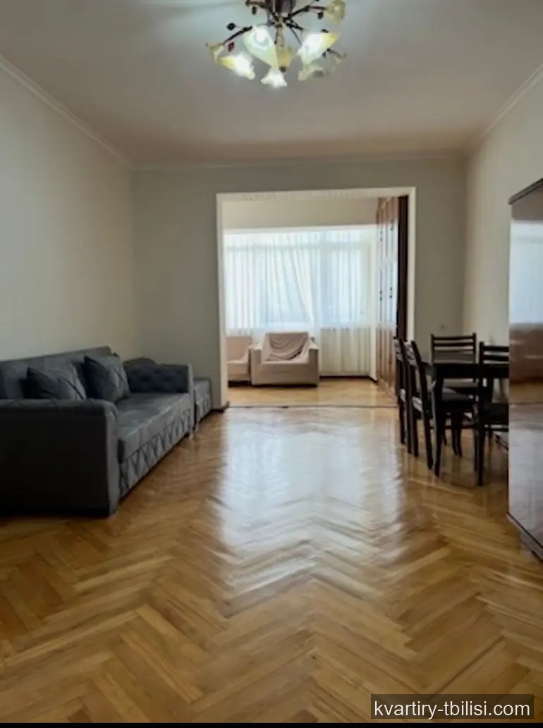 Трёхкомнатная квартира на Сабуртало — 500 USD/мес | Tbilisi Homes