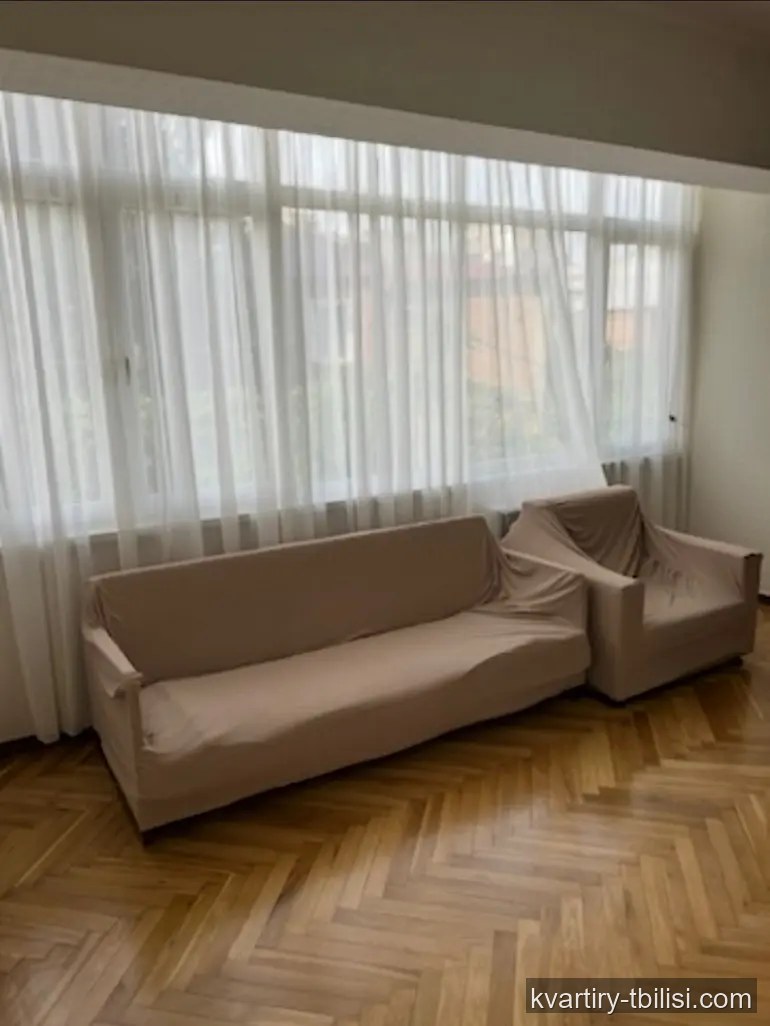 Трёхкомнатная квартира на Сабуртало — 500 USD/мес | Tbilisi Homes