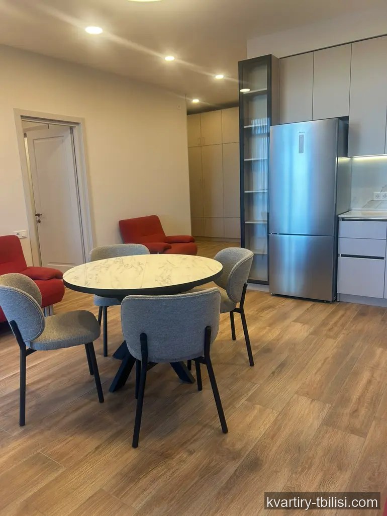 Трёхкомнатная квартира на Сабуртало — 1 000 USD/мес | Tbilisi Homes