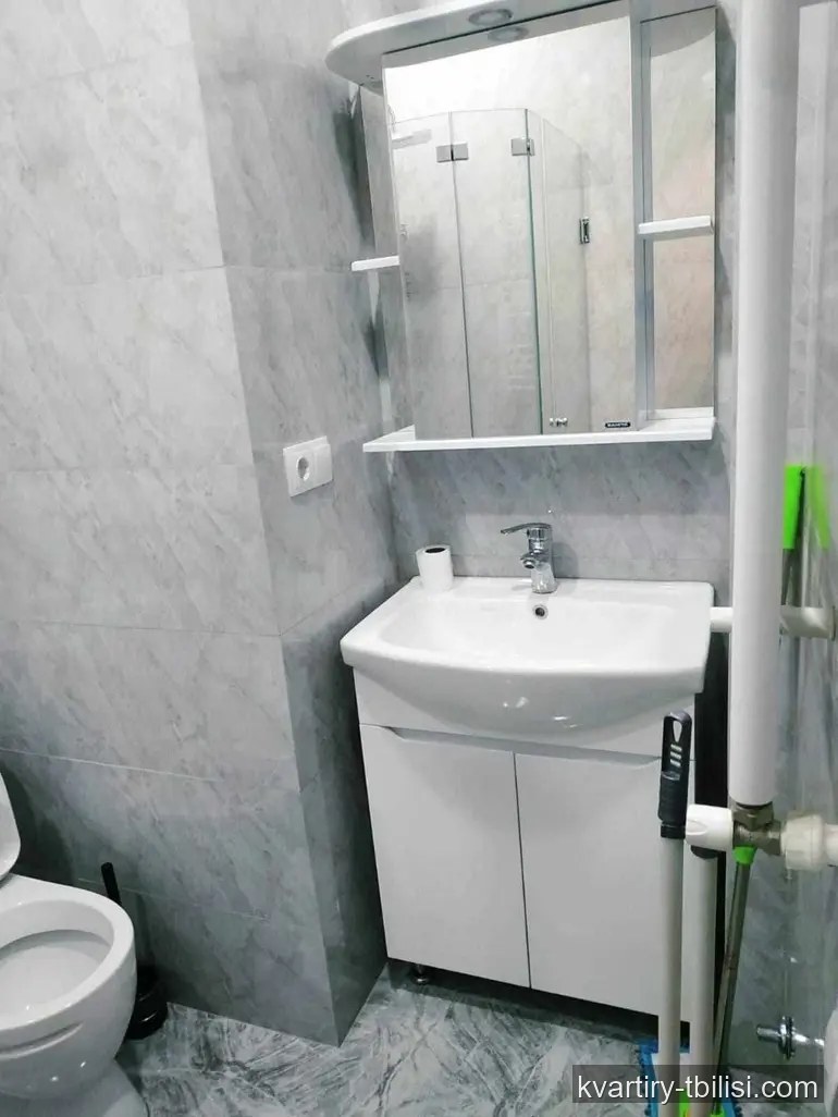 3-bedroom Apartment for rent in Saburtalo, Tbilisi, 60 sqm, floor 19/22 — 470 USD/month | Tbilisi Homes